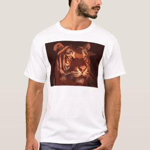 Blacklight Tiger Face T-Shirt