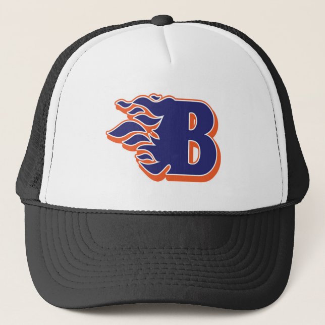 Blackman Blaze Football and Cheerleading Trucker Hat (Front)