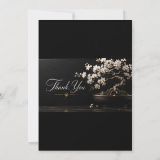 Blackmere & Co. Bonsai Thank You Card | Zen Luxury