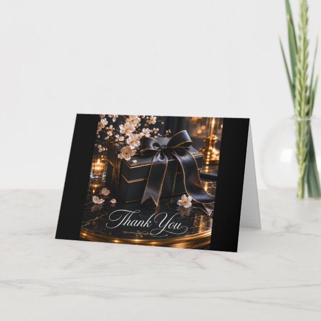 Blackmere & Co. Luxury Gift Box Thank You Card | B (Front)