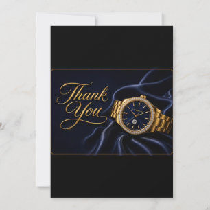 Blackmere & Co. Luxury Watch Thank You Card Soph