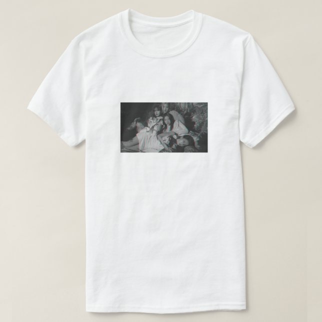 BLACKPINK 블랙핑크 Jennie Rose Jisoo Lisa Kpop T-Shirt (Design Front)