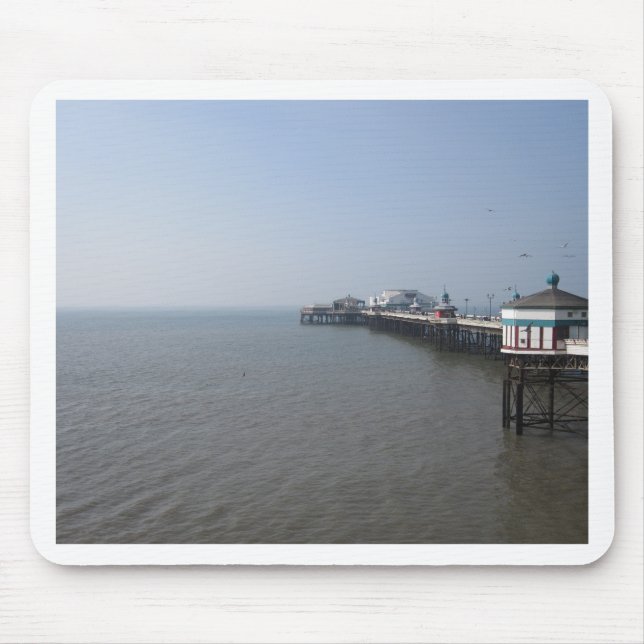 Blackpool Beach Mouse Mat (Front)