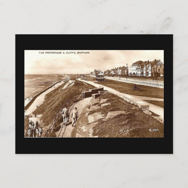 Blackpool, Bispham Postcard (Front)