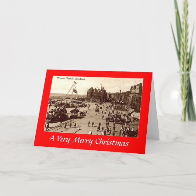 Blackpool, Christmas Card (Front)