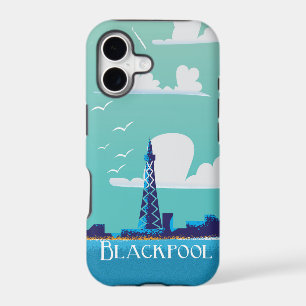 Blackpool, England vintage travel poster