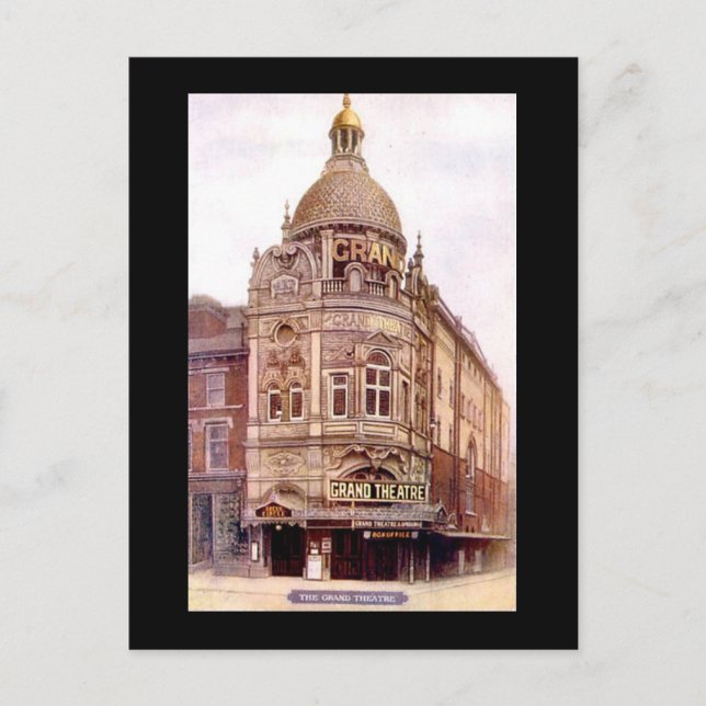 Blackpool, Grand Theatre Postcard (Front)