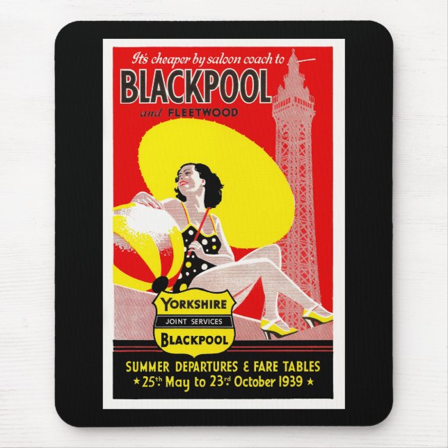Blackpool Mouse Mat (Front)