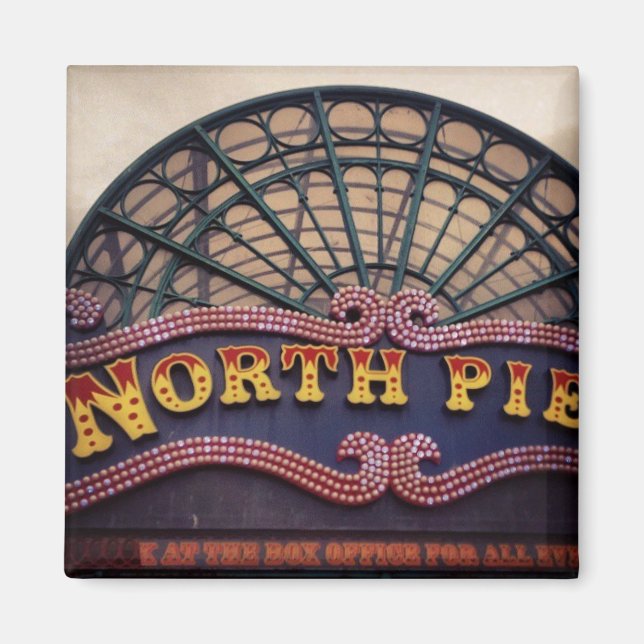 Blackpool North Pier Magnet (Front)