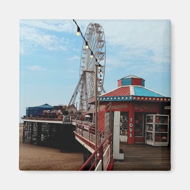 Blackpool Pier Magnet (Front)