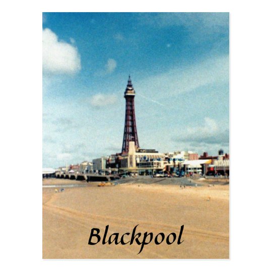 Blackpool Postcard Zazzle.co.uk