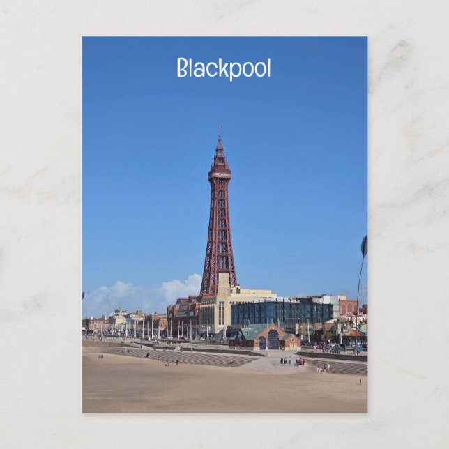 Blackpool Postcard (Front)