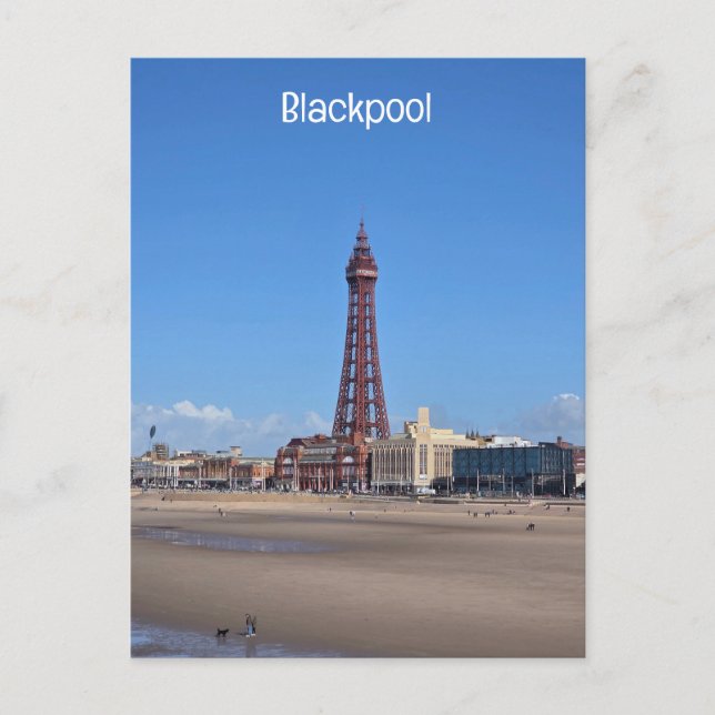 Blackpool Postcard (Front)