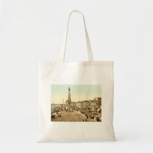 Blackpool Promenade, Lancashire, England Tote Bag