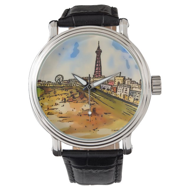 Blackpool Seaside Lancashire   Watch (Front)