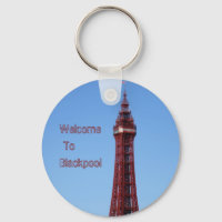 Blackpool Tower Blue Sky Day