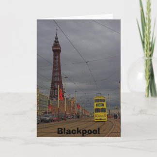 Blackpool Tower Card