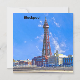 Blackpool Tower Holiday Card