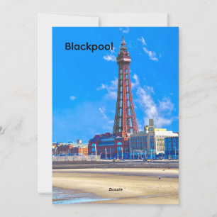Blackpool Tower Holiday Card