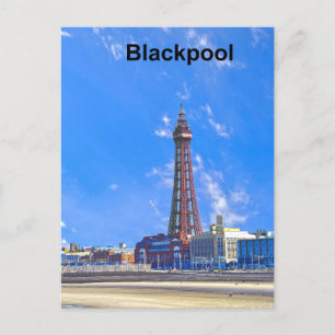 Blackpool Tower Holiday Postcard