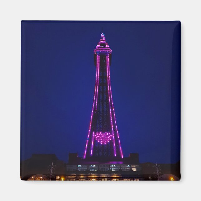 Blackpool Tower Magnet (Front)