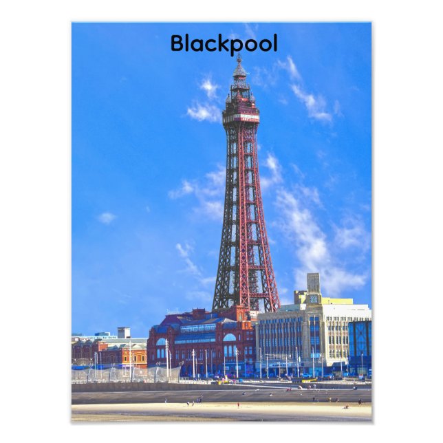 Blackpool Tower Photo Print (Front)