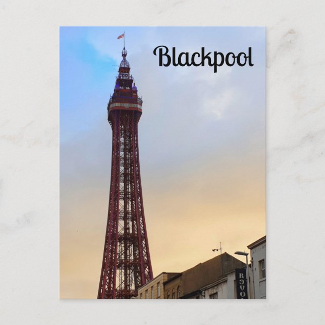 Blackpool Tower Postcard (Front)