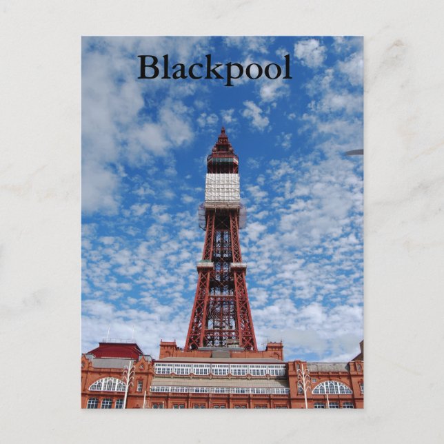 Blackpool Tower Postcard (Front)