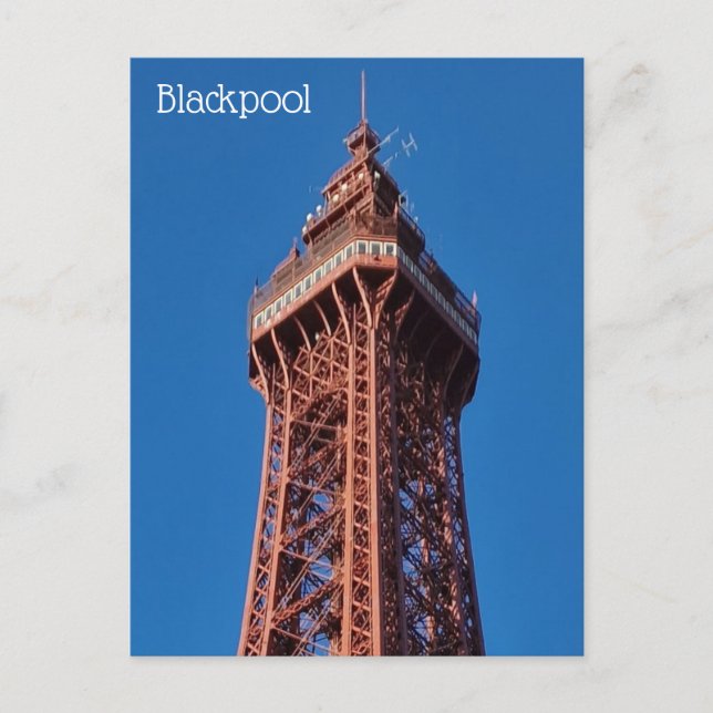 Blackpool Tower Postcard (Front)
