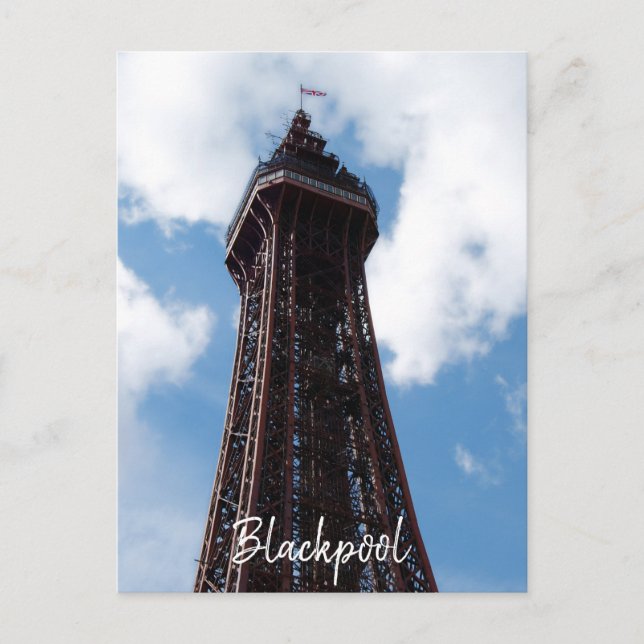 Blackpool Tower Postcard (Front)