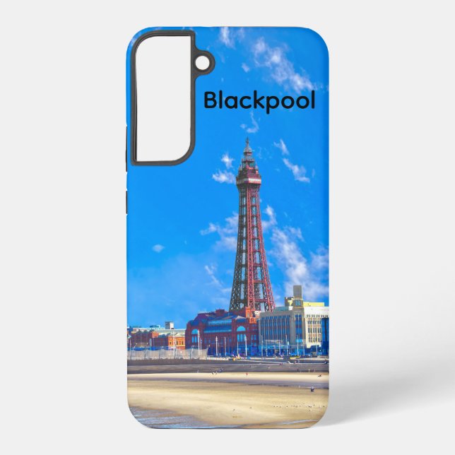 Blackpool Tower Samsung Galaxy S22+ Case (Back)