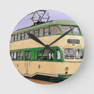 Blackpool Tram Round Clock