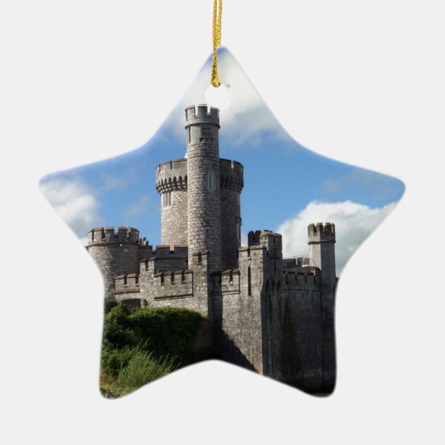 Blackrock Castle Ceramic Tree Decoration (Front)