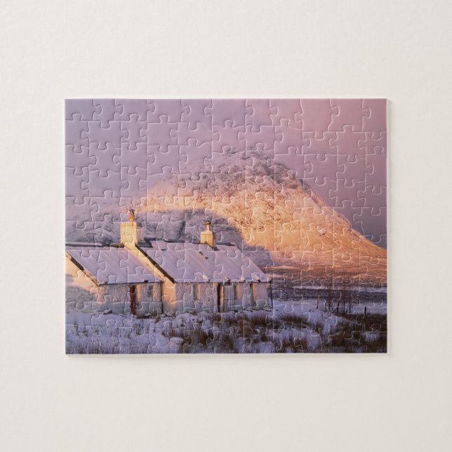 Blackrock Cottage, Glencoe, Highlands, Scotland 2 Jigsaw Puzzle (Horizontal)