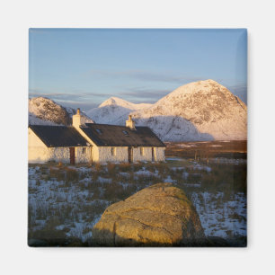Blackrock Cottage, Glencoe, Highlands, Scotland 3 Magnet