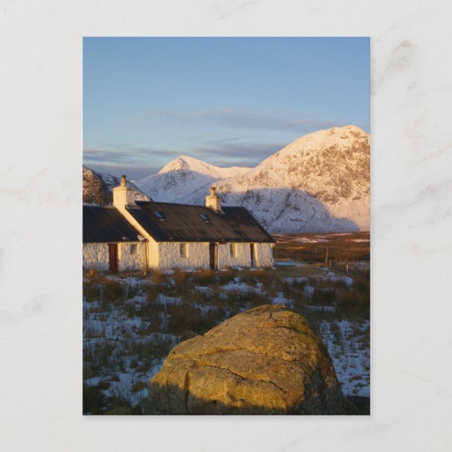 Blackrock Cottage, Glencoe, Highlands, Scotland 3 Postcard (Front)