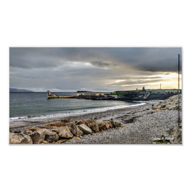 Blackrock Diving Board, Salthill, Galway Photo Print (Front)