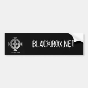 BLACKROX.NET bumper sticker