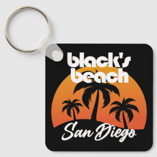 Black's Beach,San Diego Key Ring