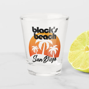 Black's Beach,San Diego Shot Glass