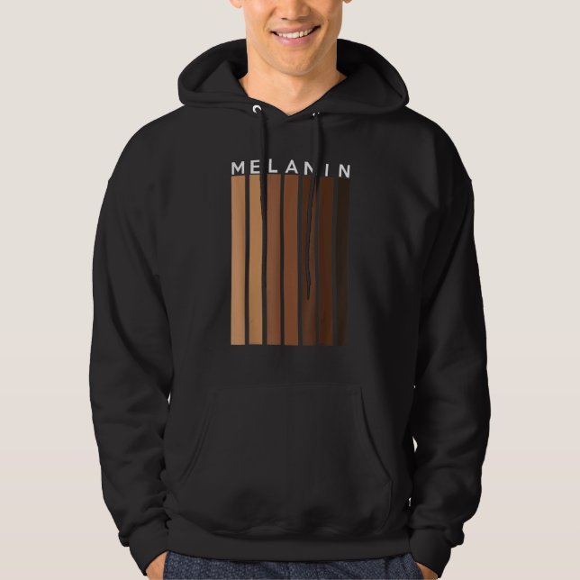 Blacks Pride Melanins  For Women Men Afro Queens K Hoodie (Front)