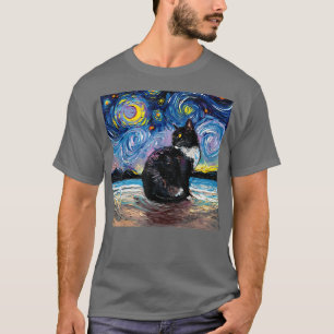Blacks Tuxedo Cats Night 2 T-Shirt
