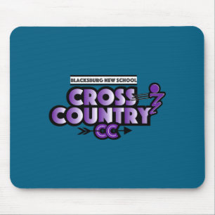 Blacksburg New School Cc Running Club Long Sleeve Mouse Mat