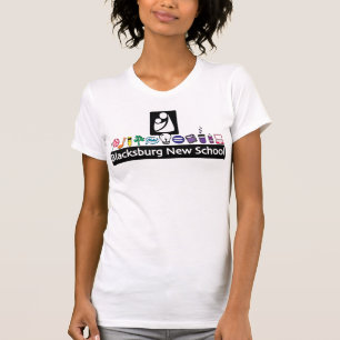 Blacksburg New School Colour Logo T-shirt