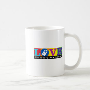 Blacksburg New School Merch Adult Slim Cut Coffee Mug