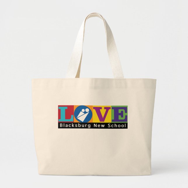 Blacksburg New School Merch Tote (Front)