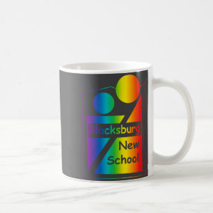 Blacksburg New School Retro Design _1 Coffee Mug