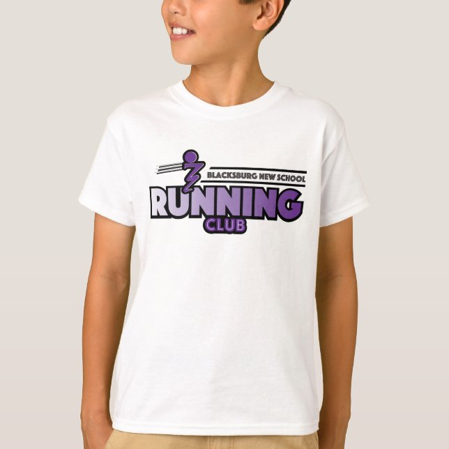 Blacksburg New School Youth T-shirt (Front)