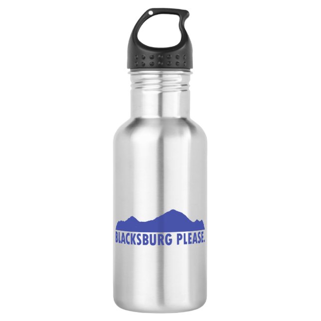Blacksburg Please 532 Ml Water Bottle (Front)