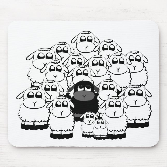 blacksheep mouse mat (Front)